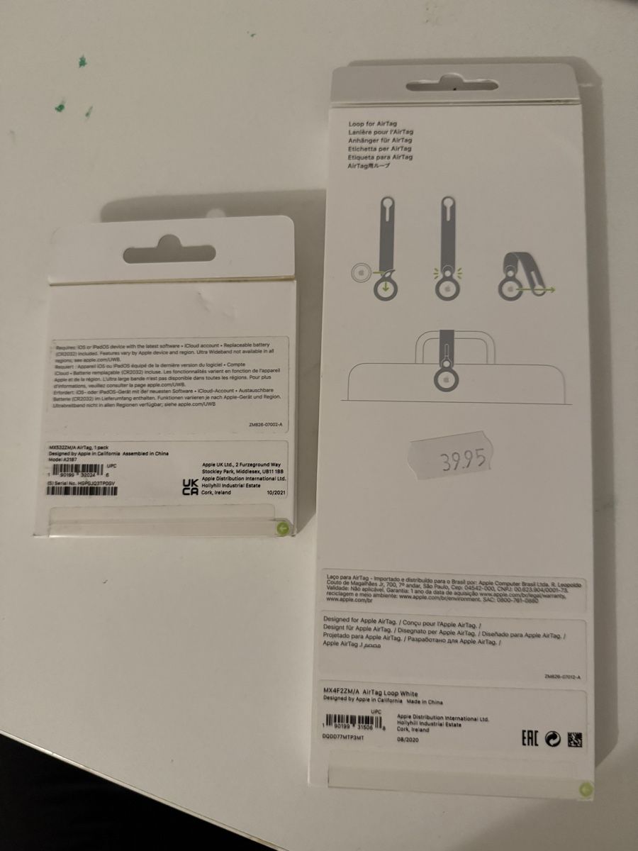 Apple Portachiavi: AirTag Apple – Nuovo e nell'imballaggio originale da Basel venduto da sopi04 1