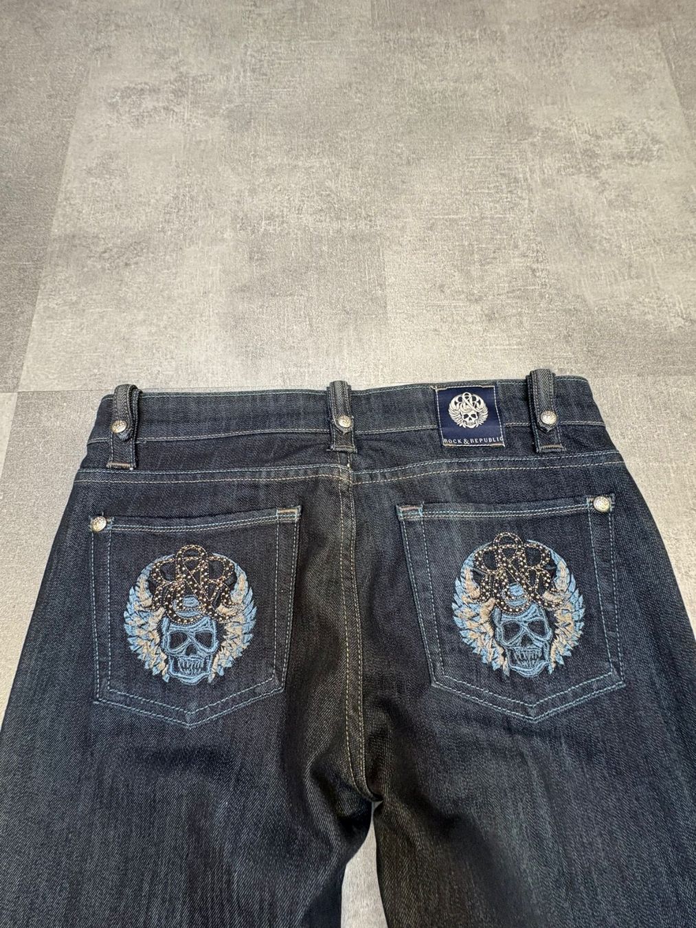 Jeans: Rock Republic Straight Jeans - Grösse S/27 – Nuovo (secondo la descrizione) da Werdenberg venduto da hase.vintage 2