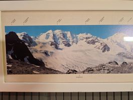Diavolezza Panorama Bild, Aussichtsfoto Graubünden Bergsicht