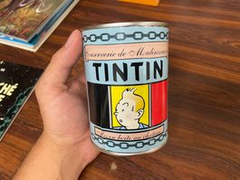 Boîte conserve Tintin  ( vide )