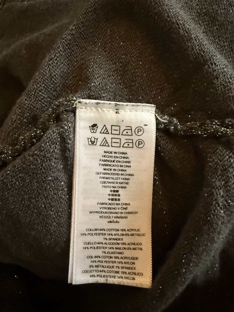 Michael Kors Pulls & Sweat-shirts: Michael Kors MK Strickpullover Rollkragen M Silber Glitzer  – D'occasion à Staad SG par Chirrari 3