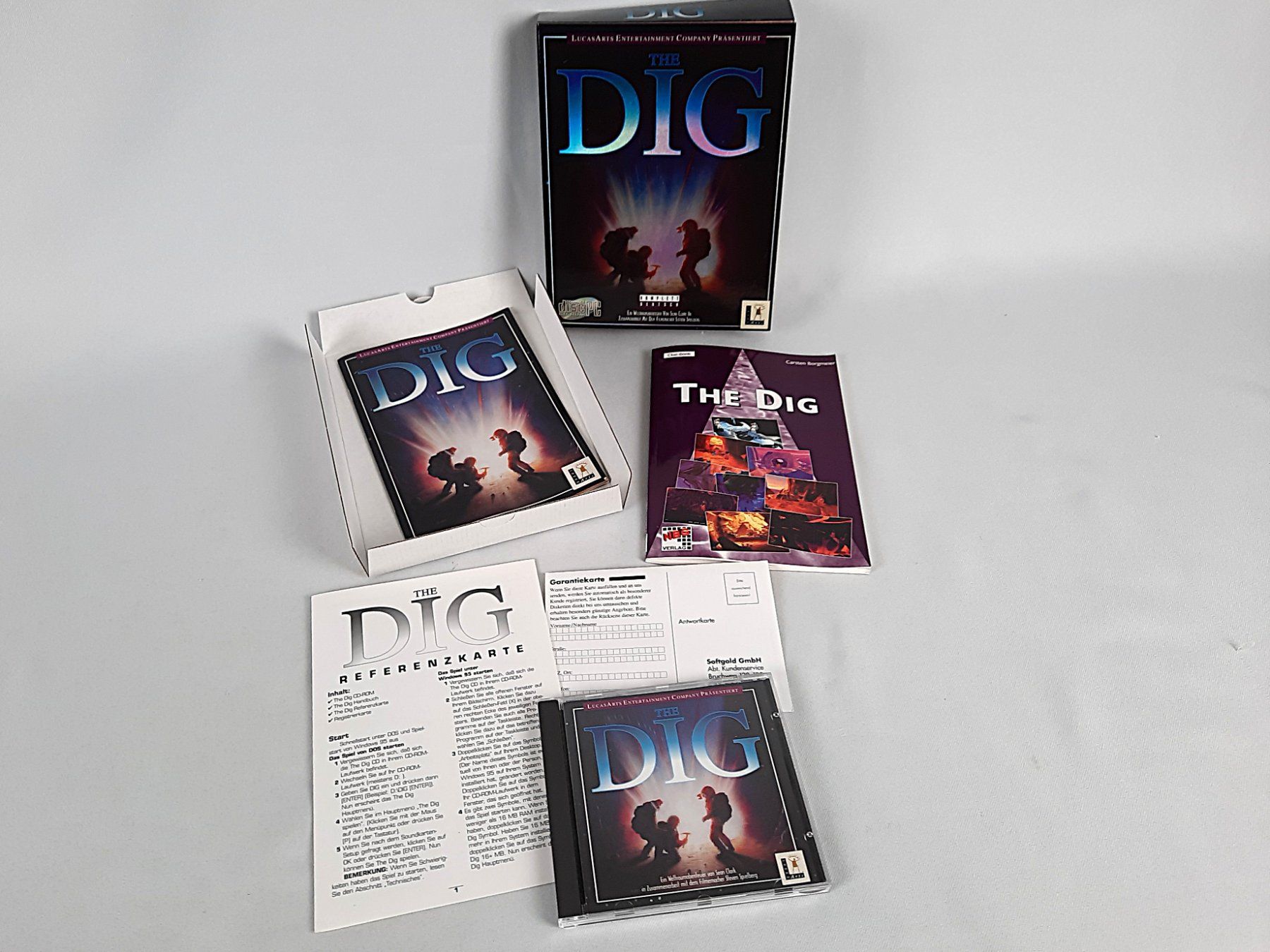 Giochi: LUCASARTS: "The DIG" – Usato da Beinwil am See venduto da Restwert_Beinwil