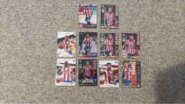 Atletico Madrid - Lot - Sammlerkarten - Trading Cards 