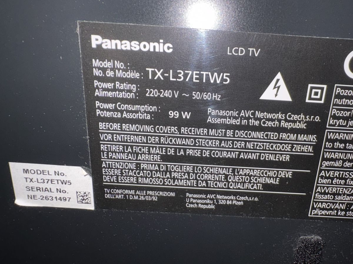 Panasonic Fernseher: TV Panasonic – Gebraucht aus Bürglen UR von mar_p9kl 1