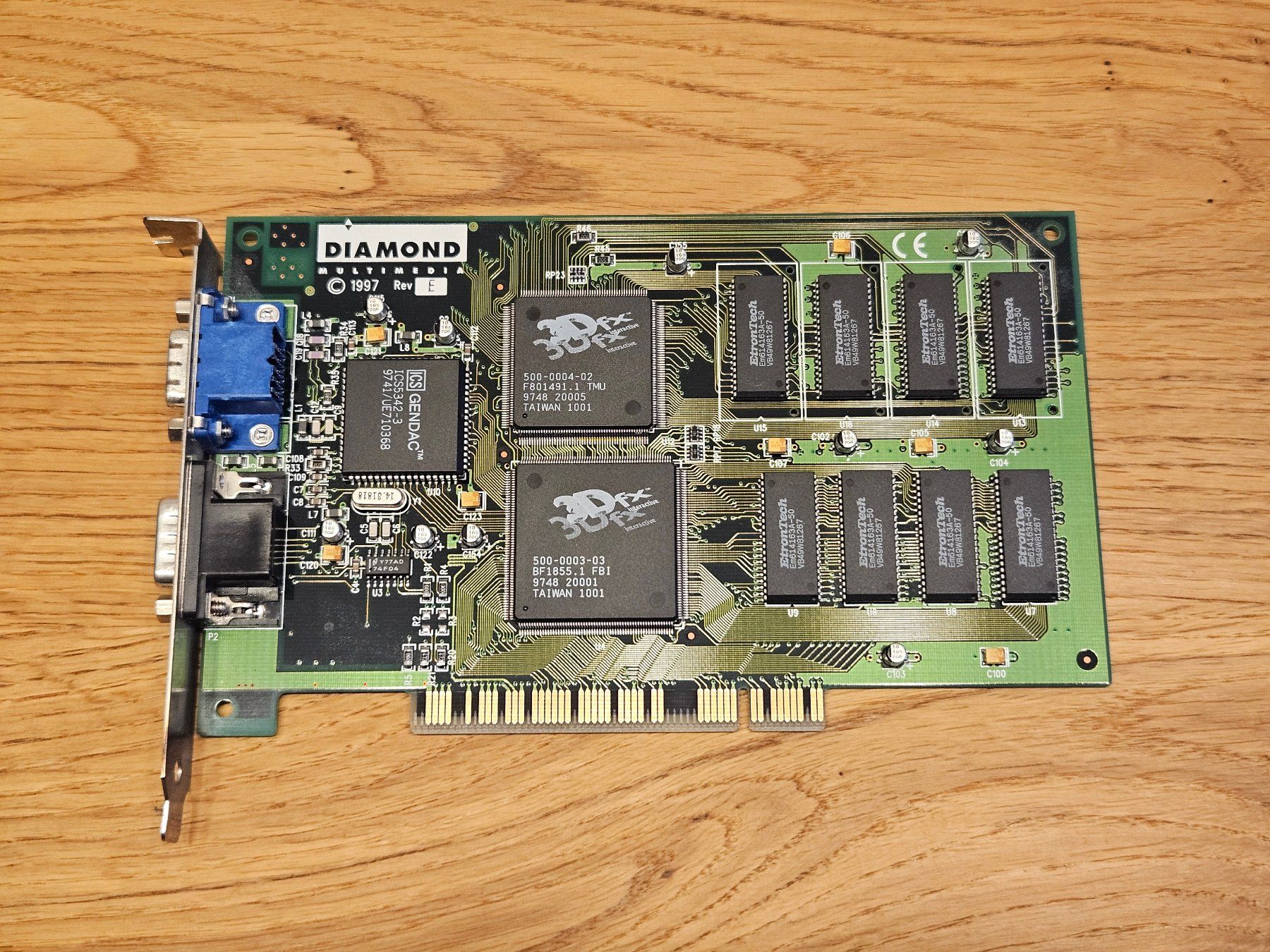 Schede grafiche: Diamond Monster 3DFX Vodoo 1 - 4MB - PCI – Usato da Reinach BL venduto da doctor_gonzo