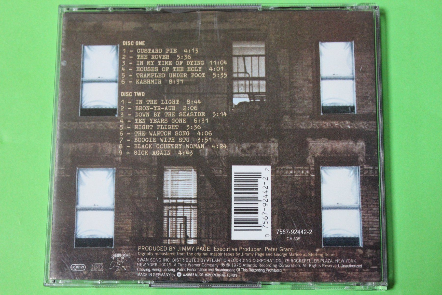 CD: LED ZEPPELIN - PHYSICAL GRAFFITI 2CDs Guter Zustand – Usato da Tübach venduto da JamesStone 2