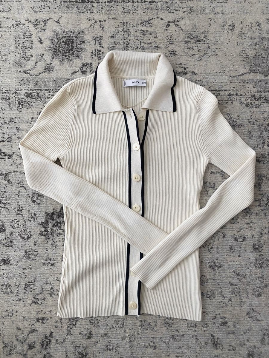 Mango Giacche: Cardigan beige MANGO, XS – Nuovo (secondo la descrizione) da Bussigny venduto da cac_q2c6 1
