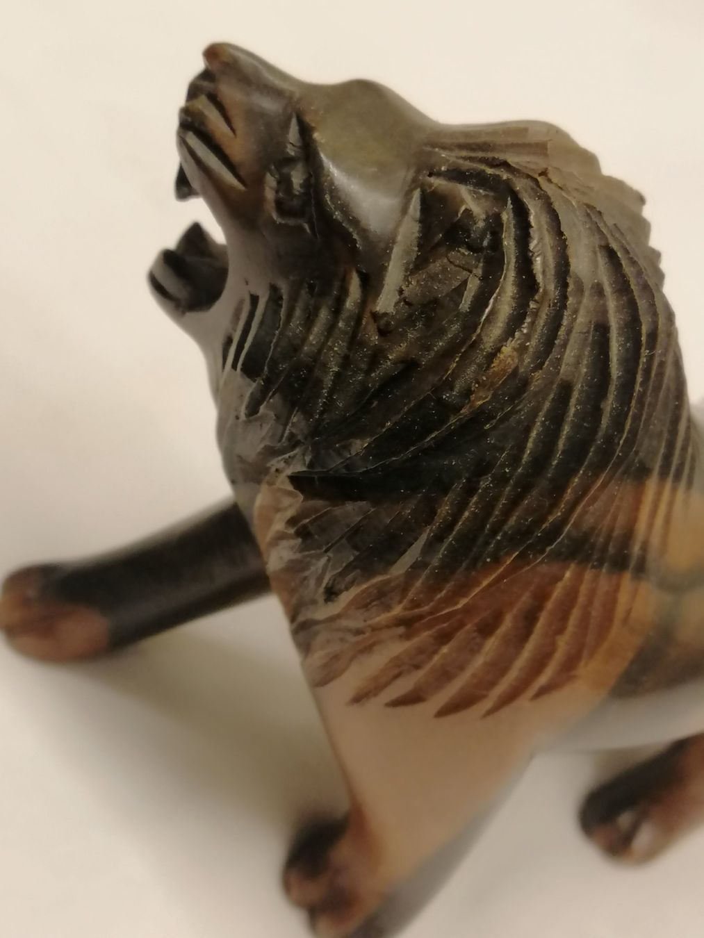 Figuren: Löwe Holz 70 iger Jahre, Handgeschnitzt – Gebraucht aus Rheinfelden von Cleopatra2000 2