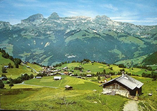 Cartoline postali: DISTRICT D'AIGLE - LA FORCLAZ – Usato da Jona venduto da philajona