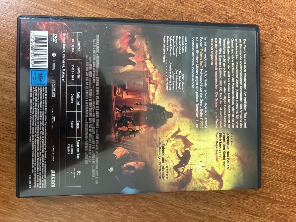 Olympus has fallen Die Welt in Gefahr DVD (Gebraucht) in Zürich für CHF
