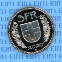 CHF___5.00 2020 stgl * aus Stgl-Münzsatz! 5 Franken