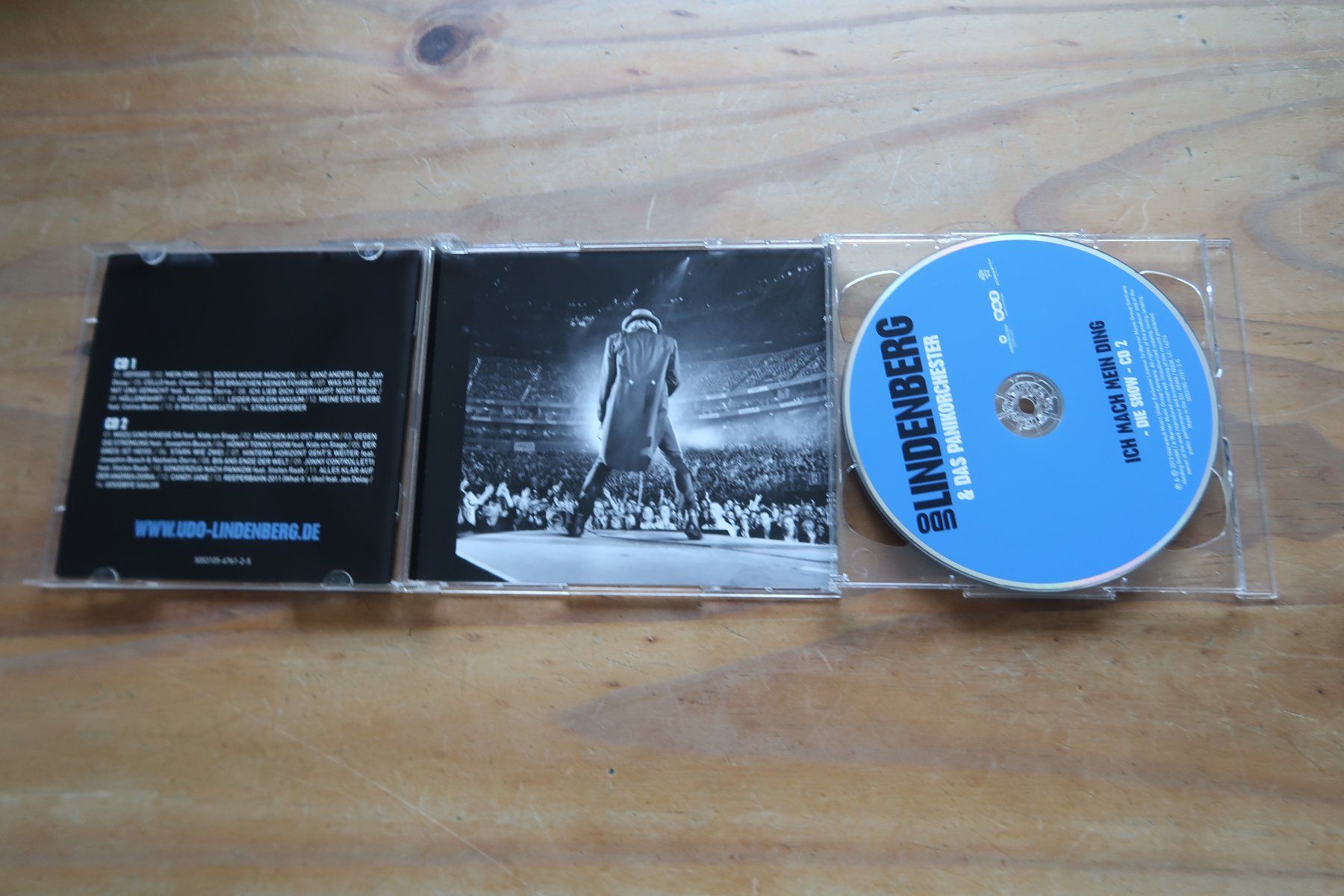 CD: UDO LINDENBERG - ICH MACH MEIN DING - DIE SHOW - 2x CD – Usato da Basel venduto da Patiscat 4