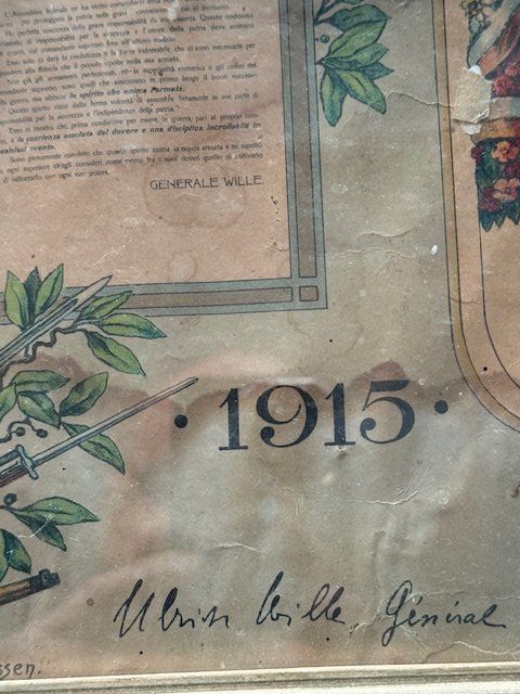 Documenti: RARISSIMO DOCUMENTO PRIMA GUERRA MONDIALE – Usato da Davesco-Soragno venduto da cap_67b9 7