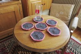 Untersetzer für Gläser/Tassen usw /1 Set