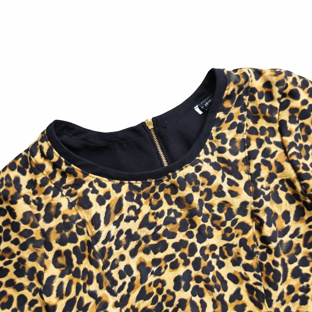 Vestiti: Leoparden Kleid Damen Kurzarm – Nuovo (secondo la descrizione) da Fully venduto da VaneaSelection 5
