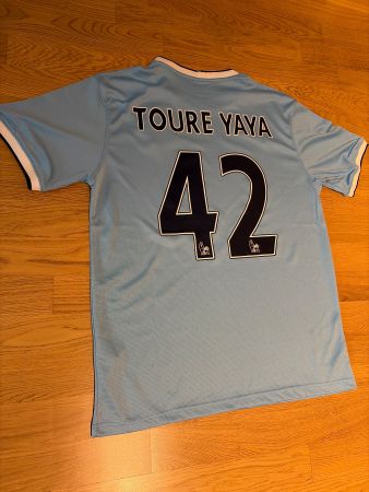 Manchester City Trikot, Yaya Toure 42,Grösse XL
