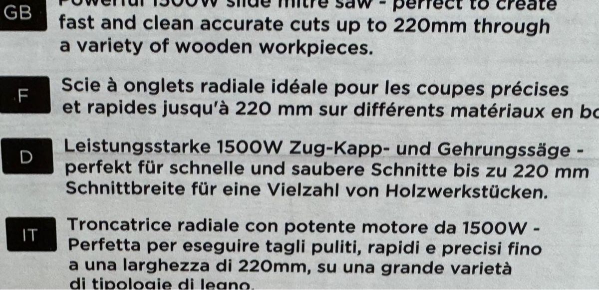 Seghe: Kreissäge Original verpackt NEU – Nuovo e nell'imballaggio originale da Brüttisellen venduto da business_peter 4
