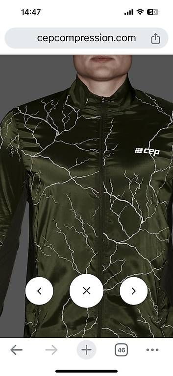 Jacken: Running jacket reflective wind beaker – Gebraucht aus Locarno von jea_7xgf