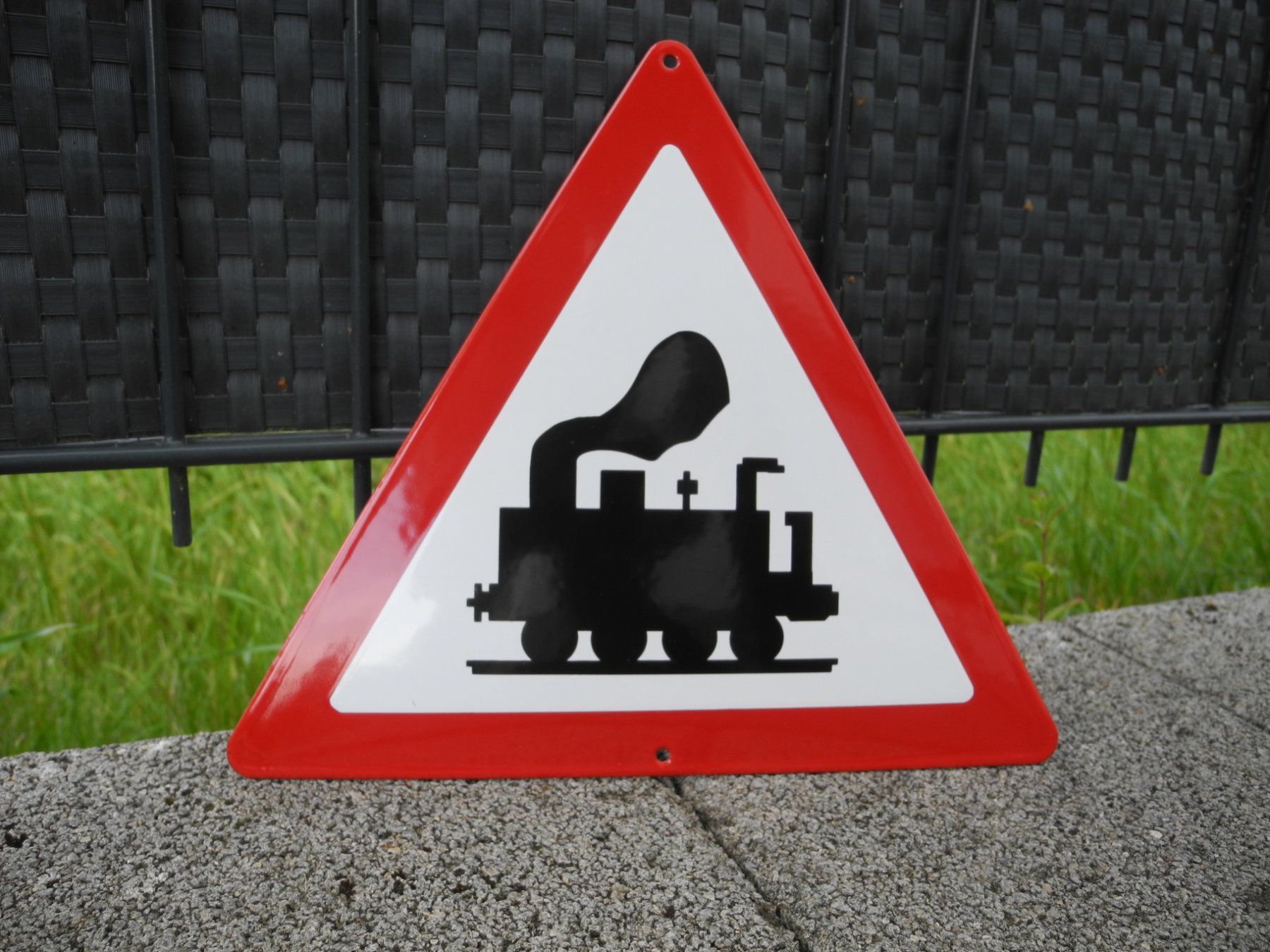 Schilder: DAMPFLOK EMAILSCHILD – Neu (gemäss Beschreibung) aus Reinach AG von Huckleberrysix