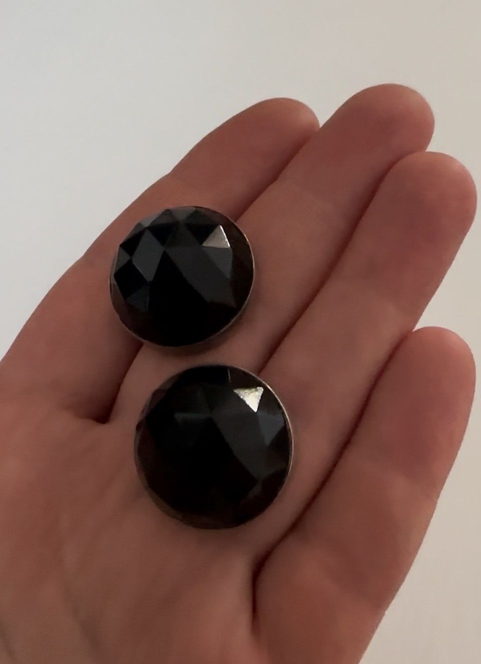 Ohrringe & -stecker: Vintage-Ohrringe, Silber, hoch geformte Cabochons – Gebraucht aus Affoltern am Albis von Sveta75 6