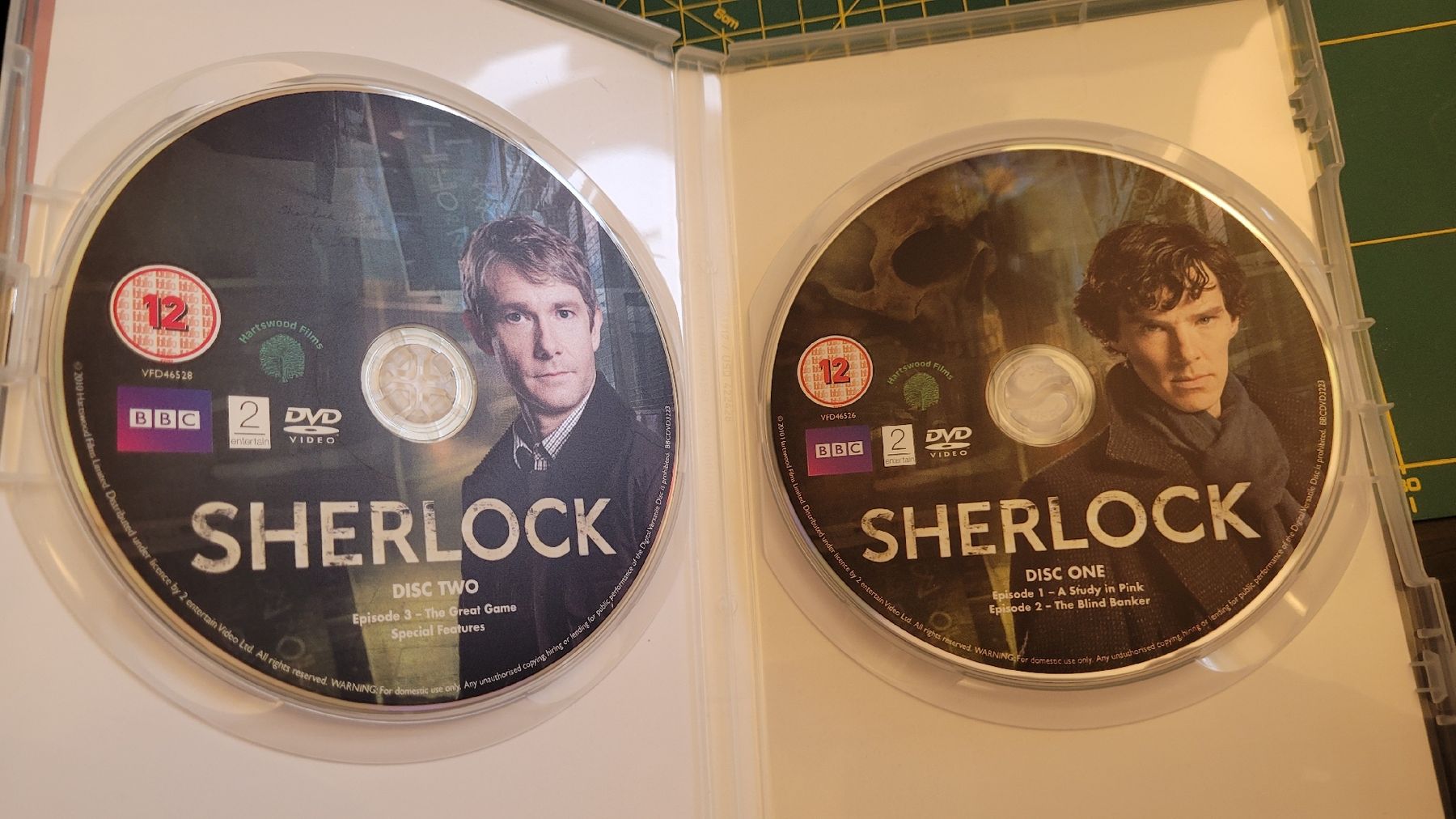 Tutti i DVDs: DVD Sherlock - BBC - VO (anglais) – Usato da Morges venduto da ric_sh6k 2