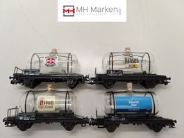 Märklin 44523/4+94138+ 44523.030 Glaskesselwagen AC H0 OVP