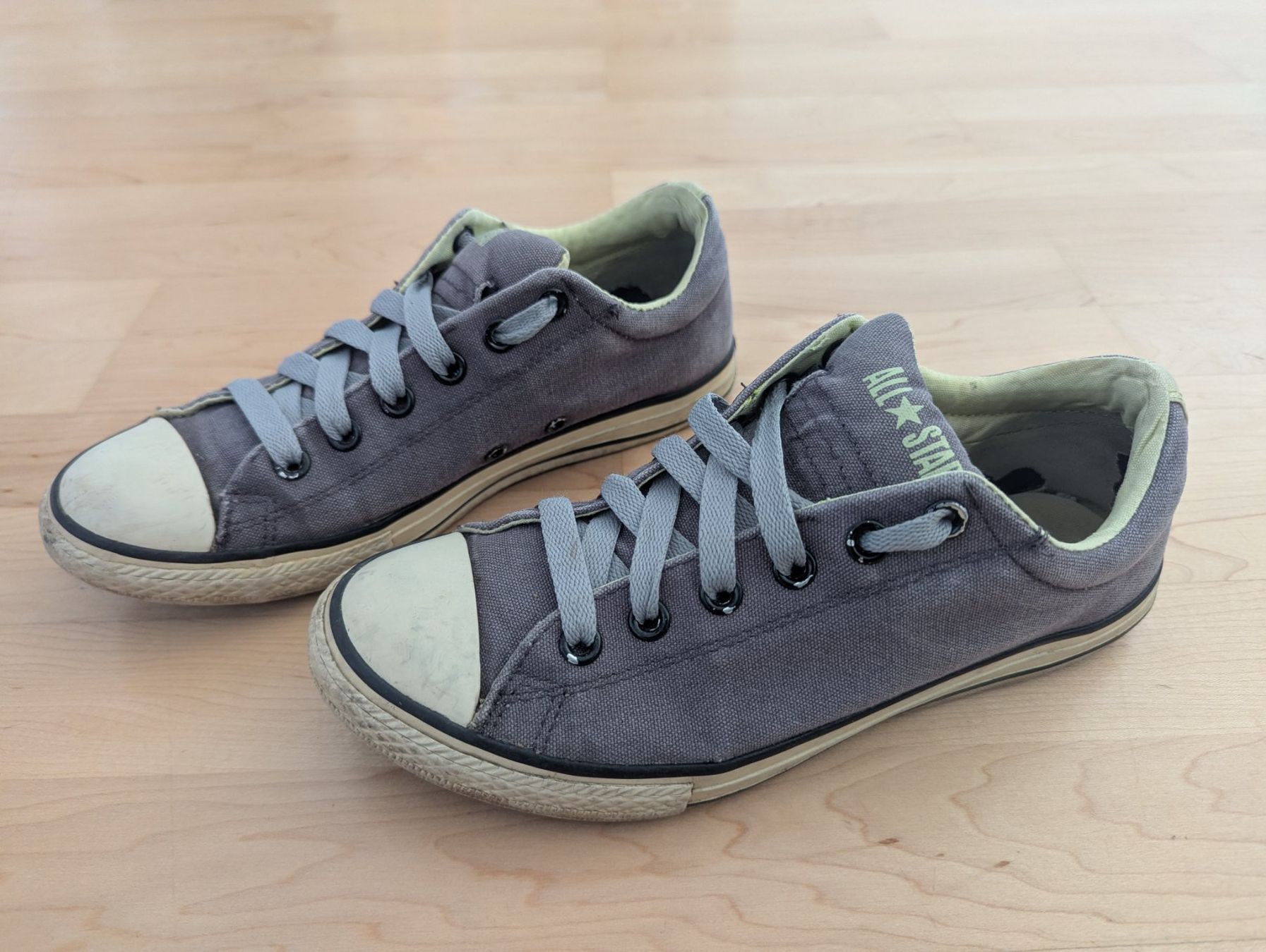 Converse Herrenschuhe: Converse All Star Schuhe, grau, Grösse 38,5 – Gebraucht aus Uster von petches 1