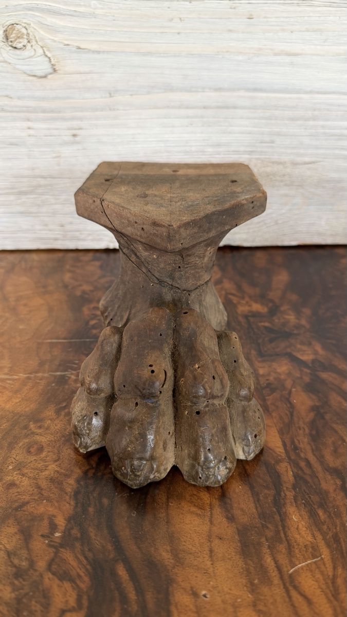 Articoli in legno: Löwentatze Holz geschnitzt antik Möbelfuss – Usato da Riedholz venduto da Frettchen63 3