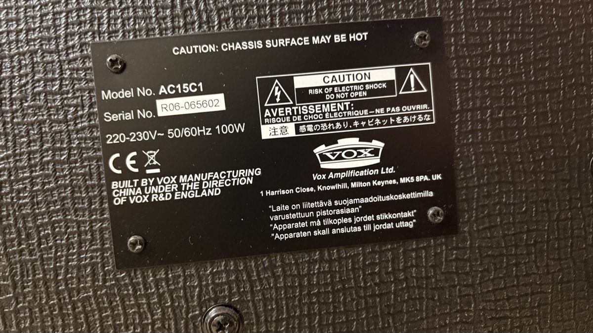 Vox Amplificatori: AC15C1 Röhrenverstärker – Usato da Wattwil venduto da macuser03 3