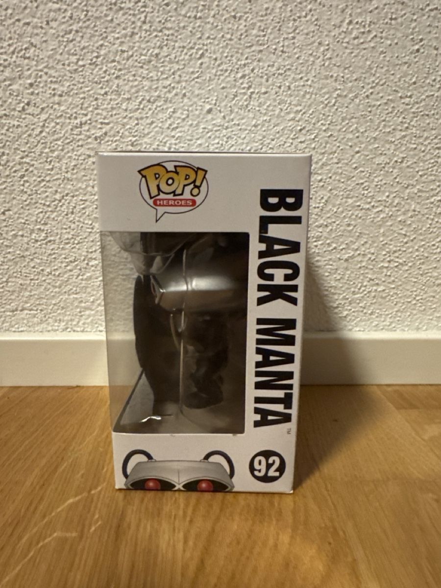 Funko Figuren: Funko Pop Black Manta 92 Super Heroes  – Neu und originalverpackt aus Suhr von Dominick 1