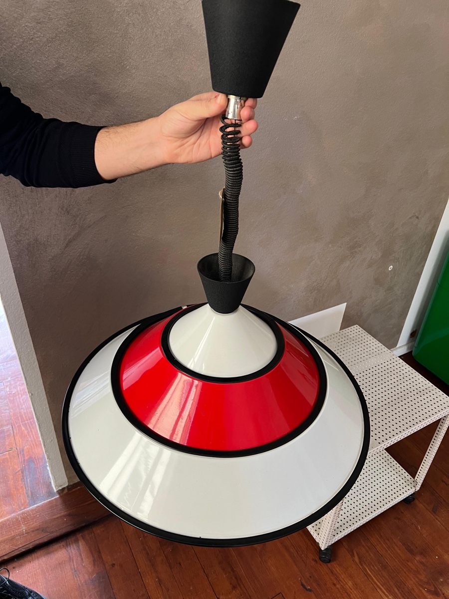 Lampade: Lampada a sospensione Mid-century space age 1960 – Usato da Lugano venduto da Emi.2798 1