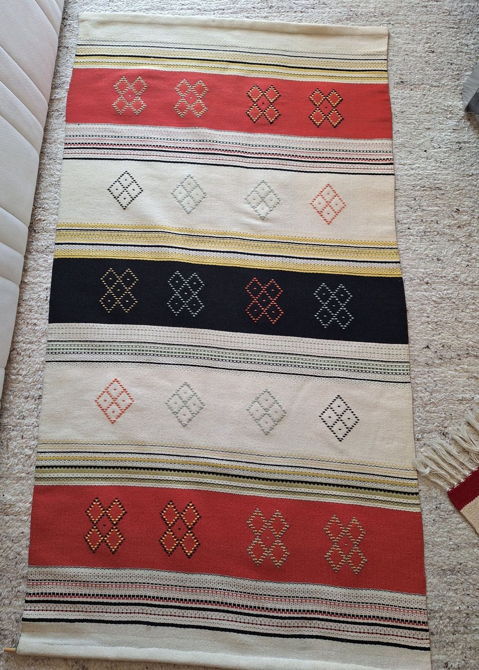 Tappeti: Retro Gabbeh, Wandbehang, gewoben – Usato da Winterthur venduto da Goldpipau 1