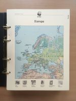 WWF Briefmarken-Album Sammlung «Bedrohte Tiere Europas»