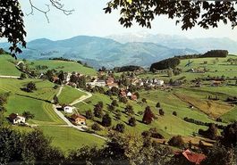 OBERHELFENSCHWIL Blick zum Säntis