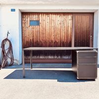 Wetli Bürotisch mit Rollkorpus