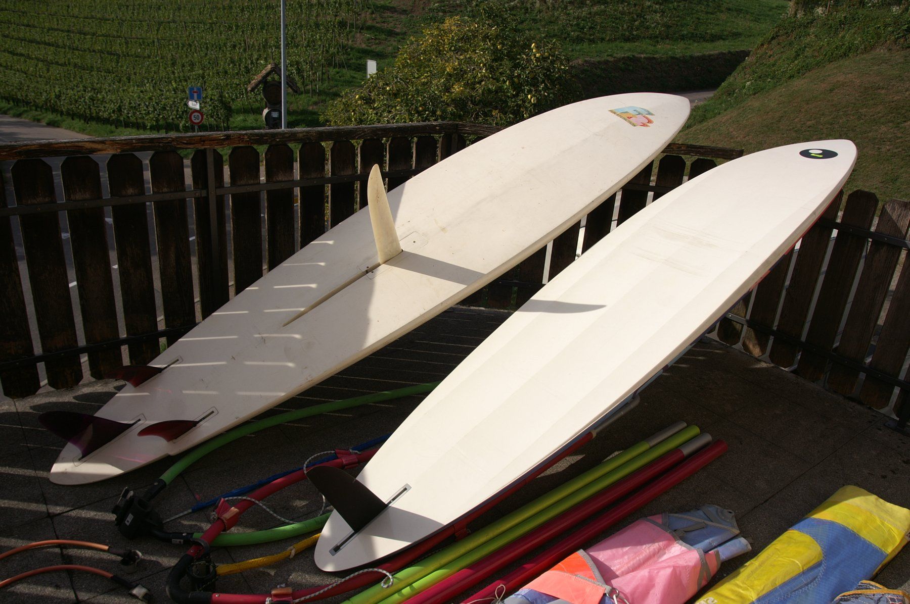Surfboards & Schwimmbrette: Windsurfausrüstung Surfbrett Windsurfing SUP – Gebraucht aus Jona von hope37 7