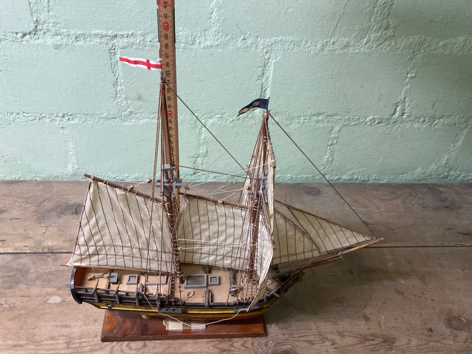 Modellbausätze & Standmodelle: Modelschiff Colonial Schooner Sultana 1767 – Gebraucht aus Rickenbach Sulz von bea_7ssd 2