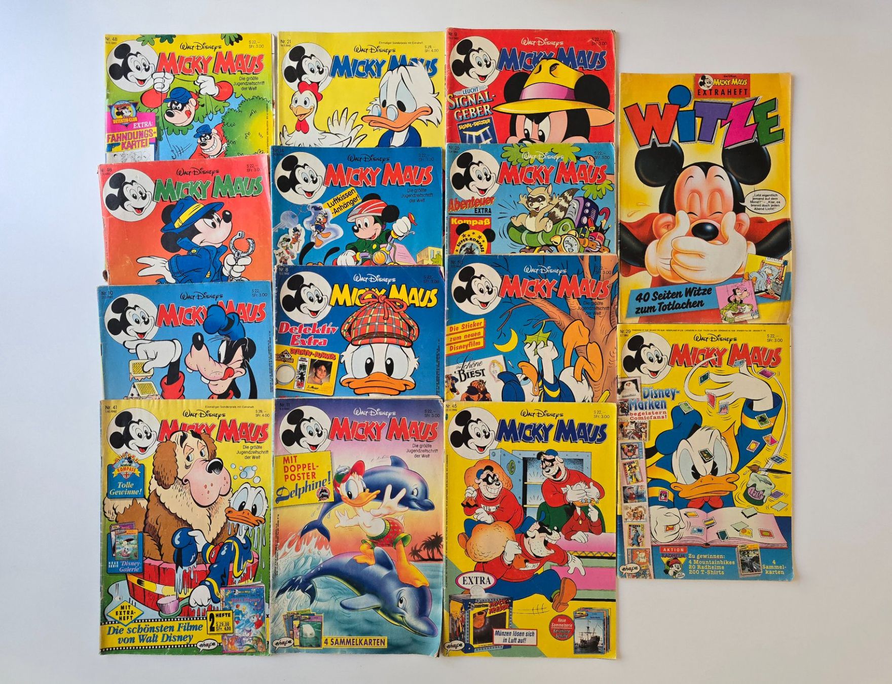 BD: Micky Maus Hefte 1992 – D'occasion à Dättlikon par Wundertuete_