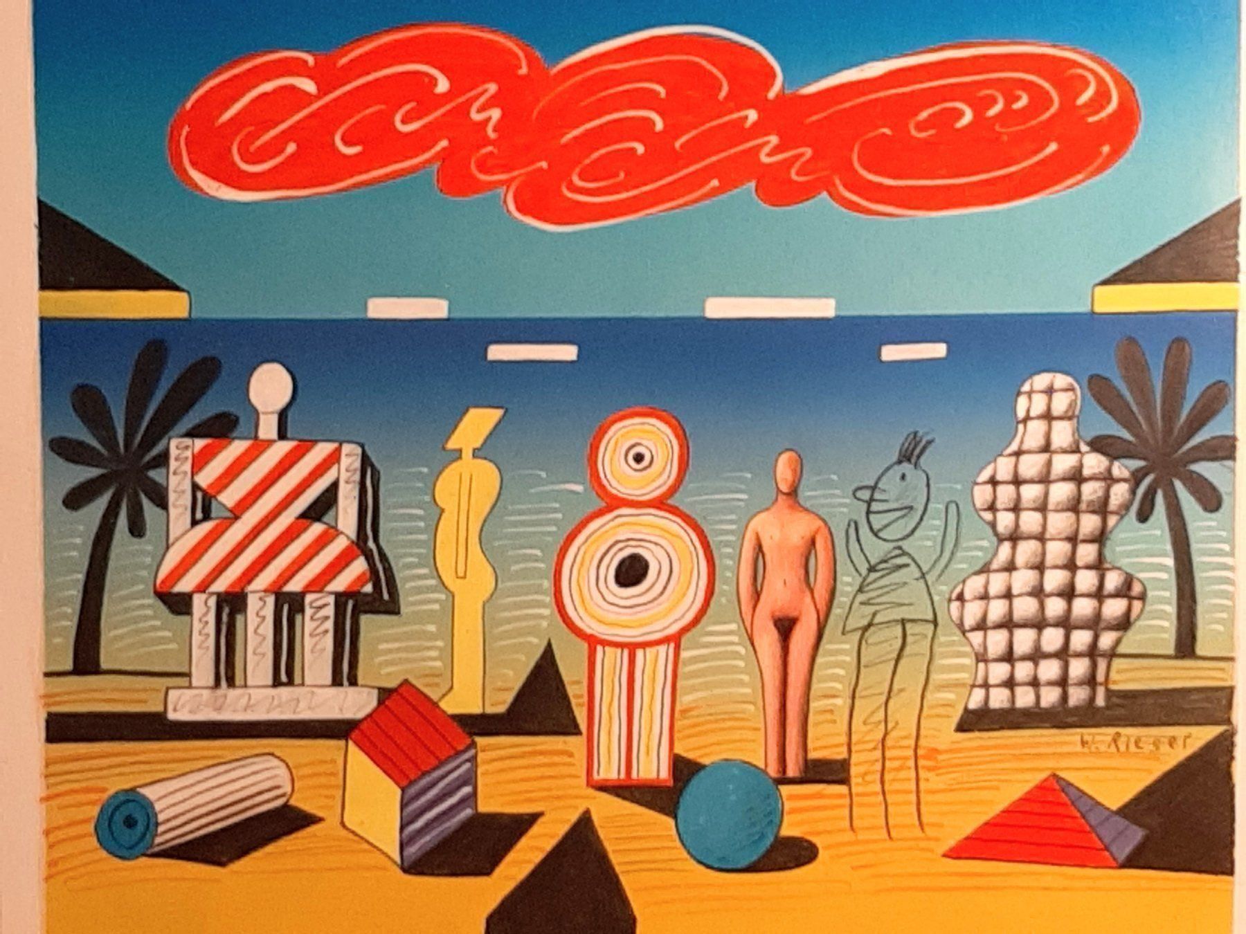 Poster & Bilder: Wunderbares Original von Willi Rieser – Gebraucht aus Zürich von 2bis 2
