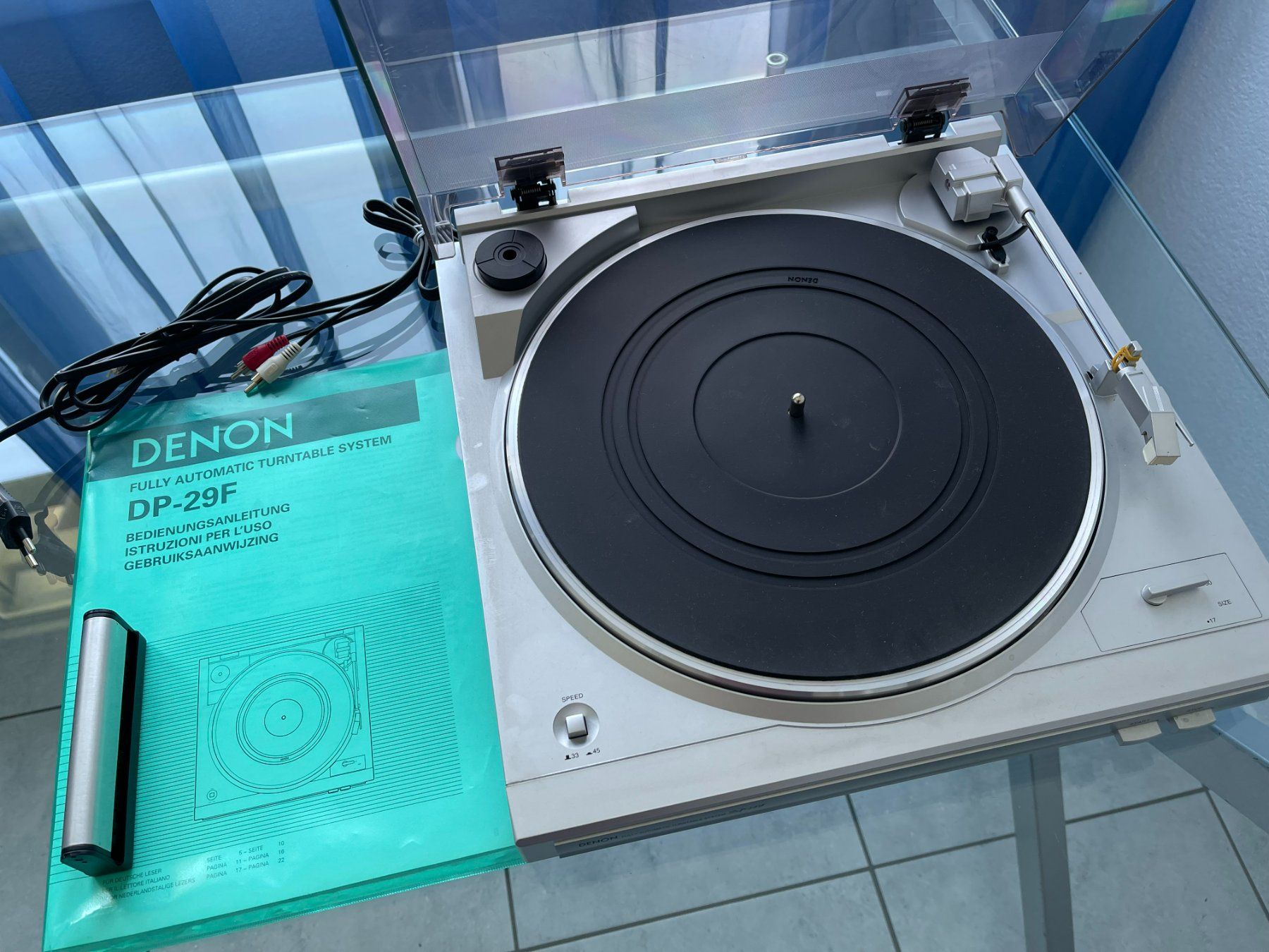 Giradischi: Plattenspieler Denon DP-29F – Usato da Uster venduto da strunz
