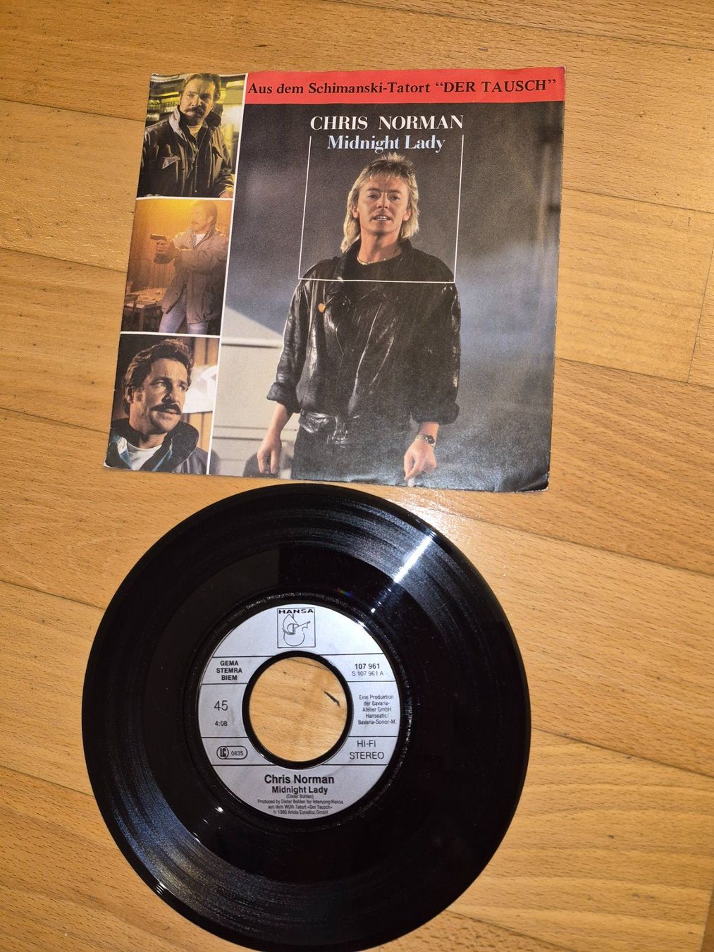 Dischi in vinile: Chris Norman - Midnight Lady - Single 1986 – Usato da Egg b. Zürich venduto da orwell1984