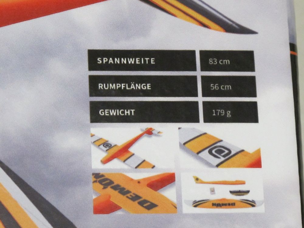DPower Demon Pylon Racer 83cm wingspan (Neu (gemäss Beschreibung)) in ...