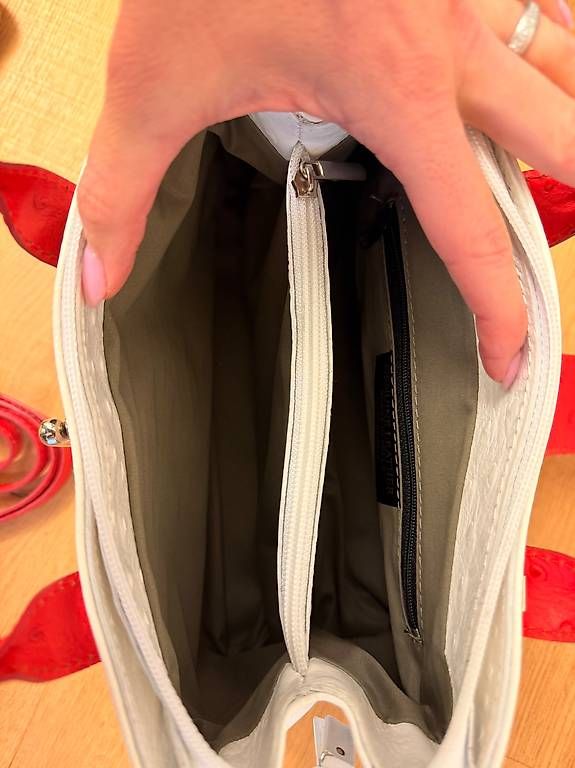 Borse da donna: Hochwertige Echtleder Handtasche – Usato da Unterägeri venduto da Ticinese85 3