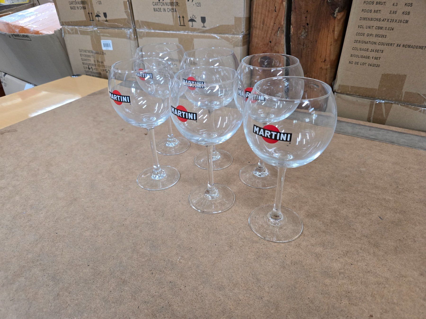 Martini Bicchieri: 6x edle Martini Aperitif Gläser ab 1.- – Usato da KRINAU venduto da Mio_Liqstyle 1