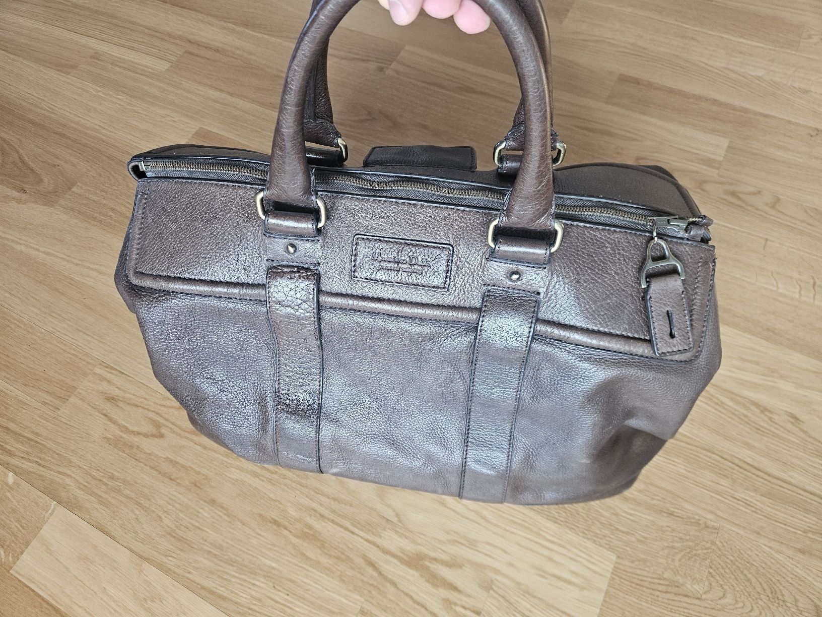 Massimo Dutti Borse: Massimo Dutti Ledertasche Braun – Usato da Nürensdorf venduto da romano_a