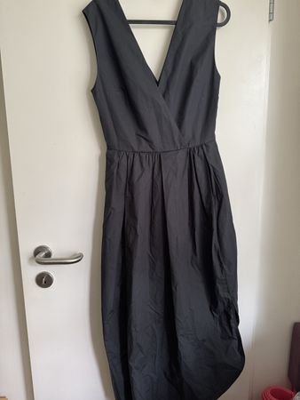 COS navy dress 34