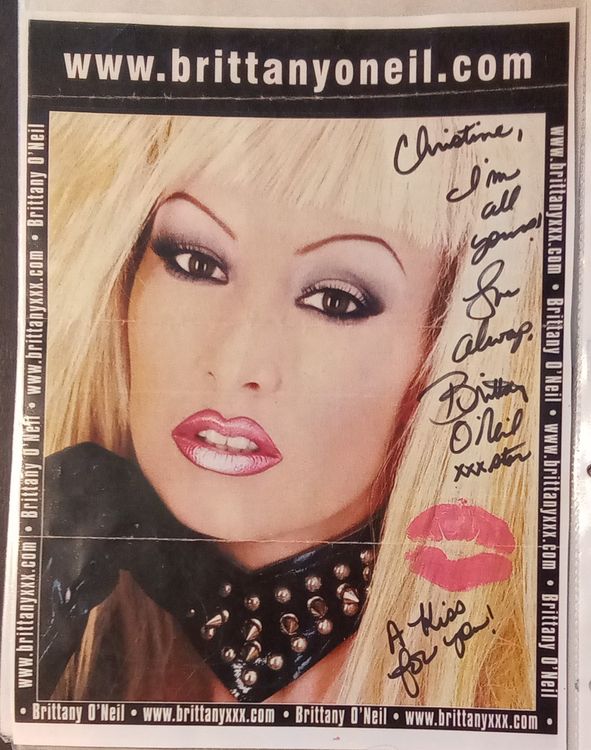 Brittany O'Neil Autogramm signiert Bild 20x25cm (Gebraucht) in