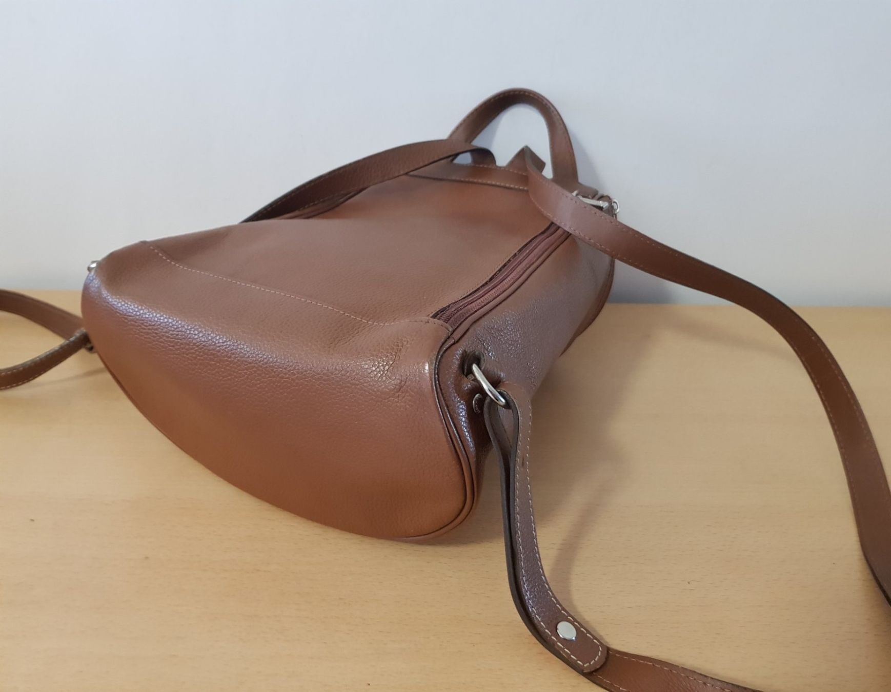 Longchamp Zaini: Longchamp Le Pliage Rucksack – Usato da Basel venduto da Birs868 7