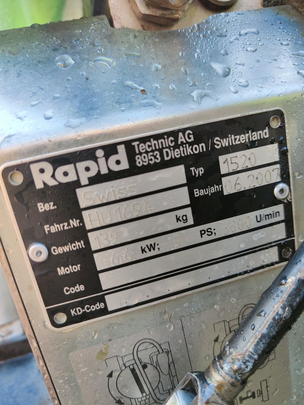 Rapid Tutte le macchine: Rapid Swiss – Usato da Gstaad venduto da muhof 4