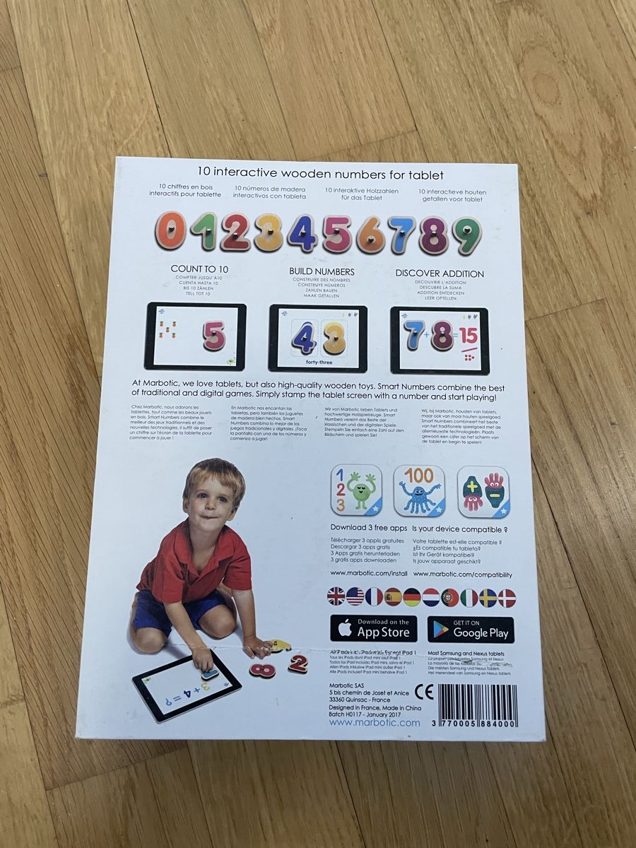Giochi: Marbotic Smart Letters et Numbers - Jeu éducatif – Usato da St-Cergue venduto da Bt64r7AuJ 3